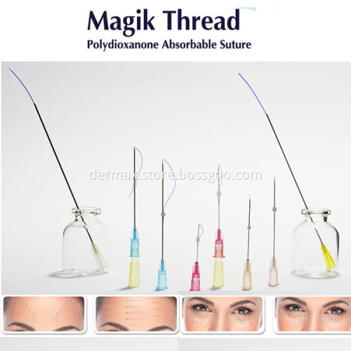 PDO Thread Lift on Eye Bags for Lifting